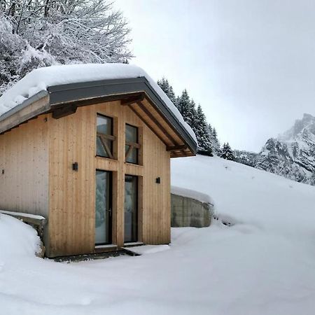 Chalet*** Au Pied D'Une Prairie Face A La Montagne Sixt Dış mekan fotoğraf