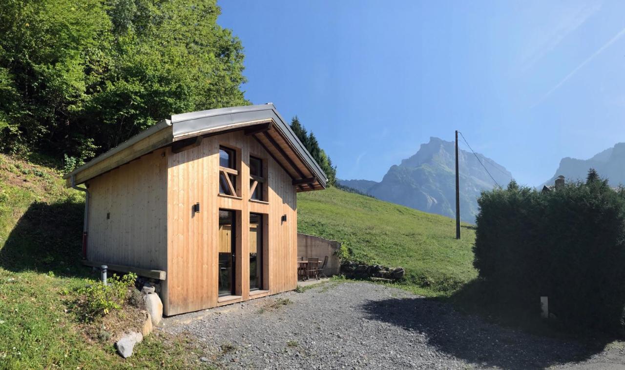 Chalet*** Au Pied D'Une Prairie Face A La Montagne Sixt Dış mekan fotoğraf