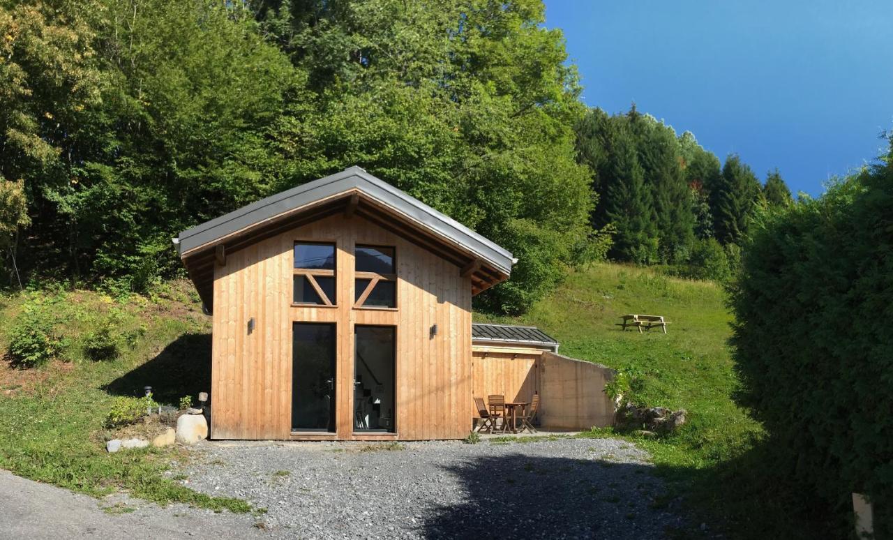 Chalet*** Au Pied D'Une Prairie Face A La Montagne Sixt Dış mekan fotoğraf